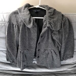 French Connection casual blazer grey-ish black size 4